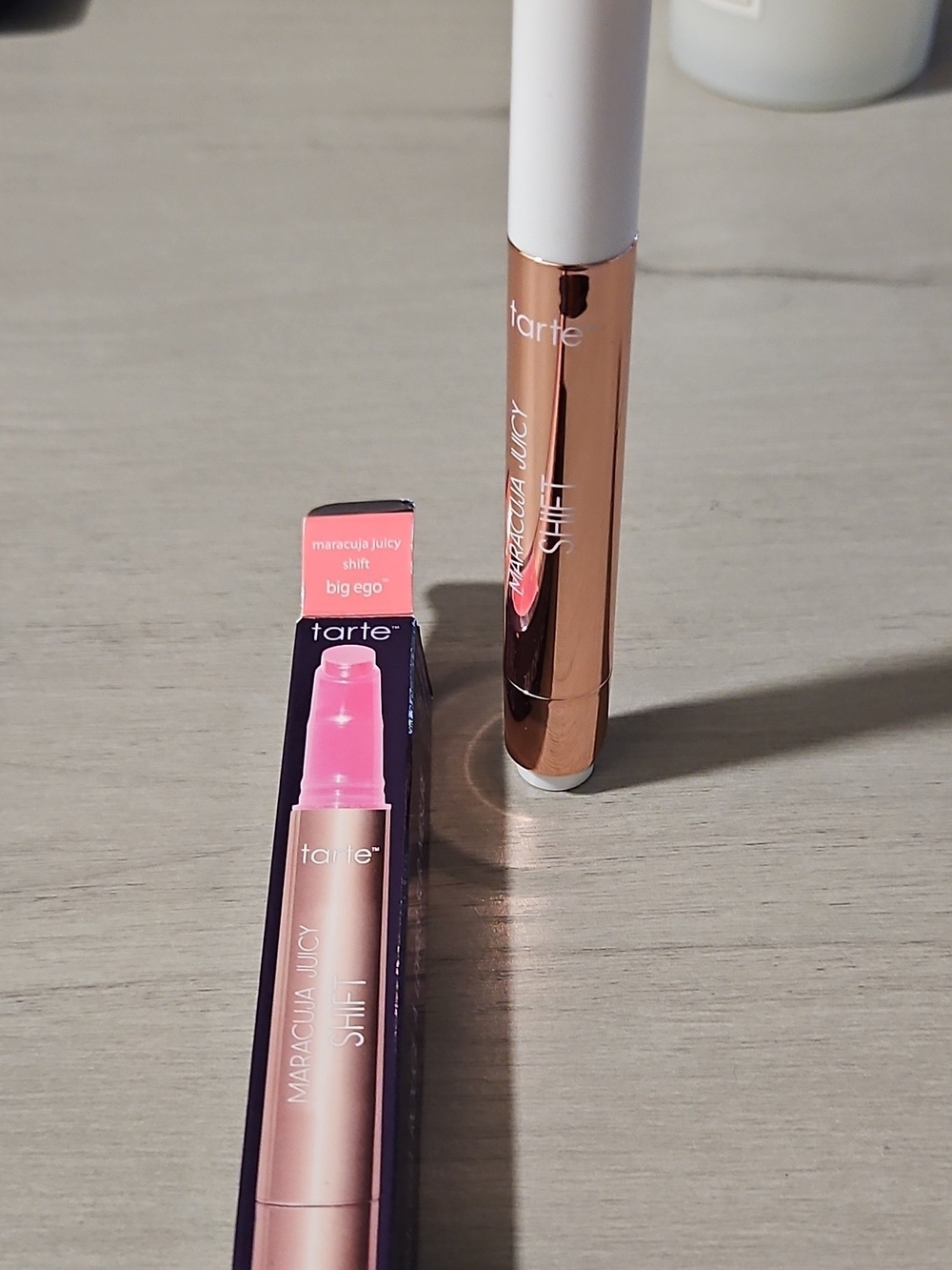 tarte Maracuja Juicy Shift Lip Balm - Pink & Rose Gold